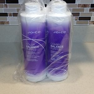 Purple shampoo and conditioner